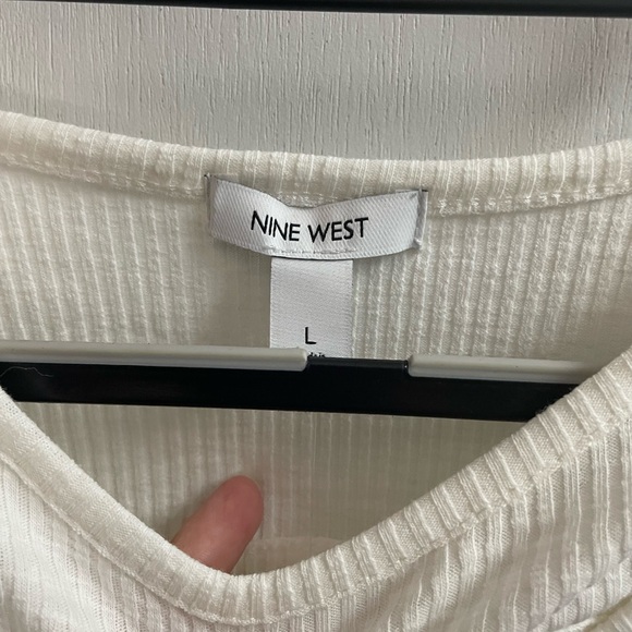 🆕NWT brand new NINE WEST,tank cream color! New with tags! - Picture 2 of 5